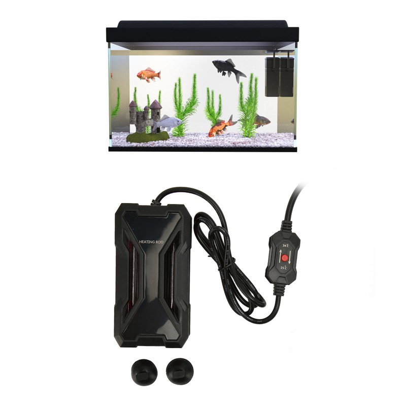 Small Aquarium Heater Submersible 50W Constant Temperature Low Water Fish