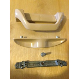 Milgard Smart Touch Sliding Door Handle White Full Set TAN COLOR