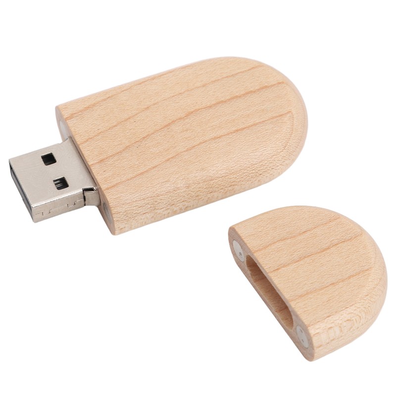 Wooden USB Stick Waterproof Anti Static Anti Magnetic USB Flash