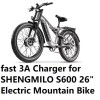coming data 🔥Fast 3A power supply Battery Charger For SHENGMILO