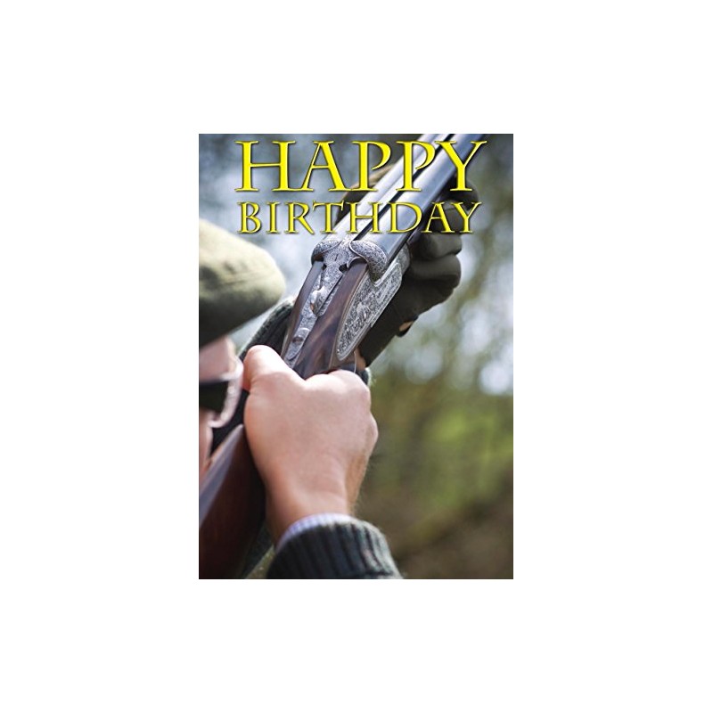 Shooting Birthday Card Side by Side