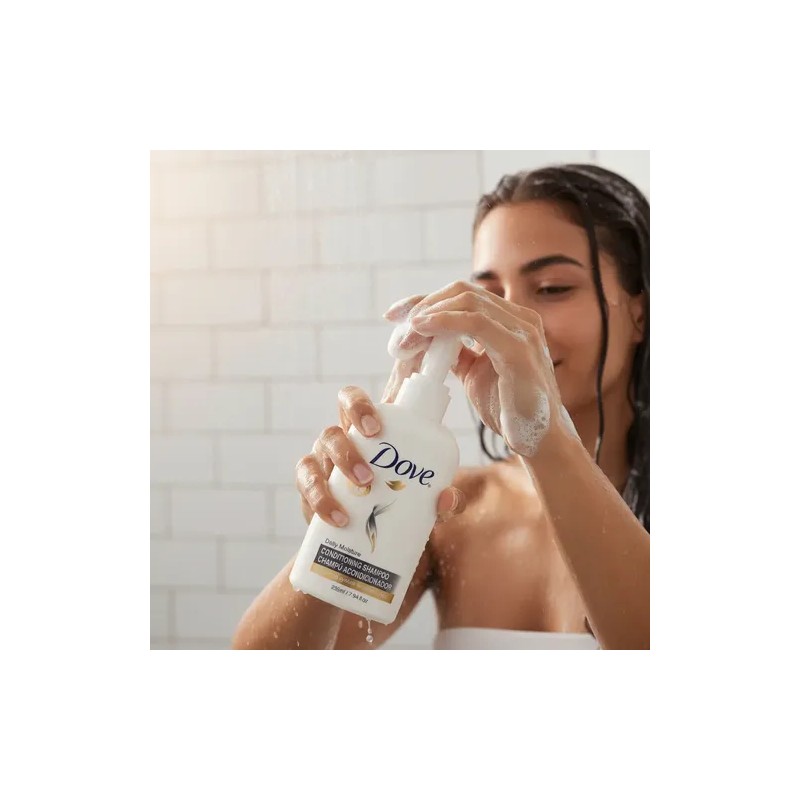 Shampoo Acondicionador Dove Humectación Diaria 4pz 235ml C/u