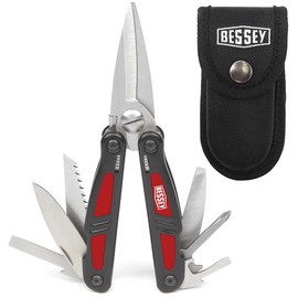 Bessey DBST Multifunction Tool with Big Scissors, Multi-Colour, 175 mm