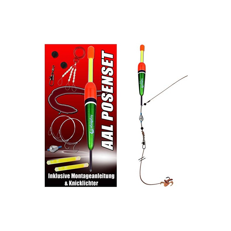 Angel Berger Tele Fishing Set Rod Reel with Accessories (Fishing