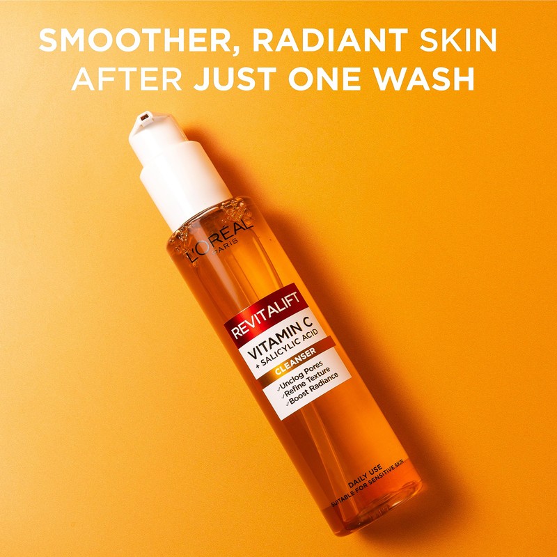 L'Oréal Paris Revitalift Clinical Vitamin C Cleanser with Vitamin C*