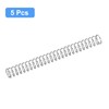 uxcell Compression Spring, 5Pcs 304 Stainless Steel, 4mm OD, 0.4mm