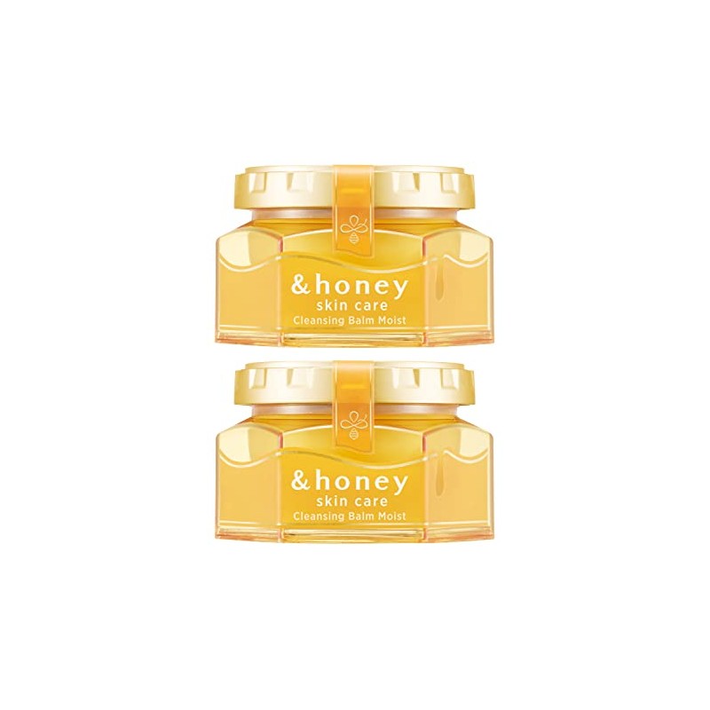 & Honey Cleansing Balm, Moist 3.2 oz (90 g), Set