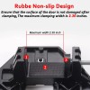 DUEBEL Aluminum Alloy Door Hinge Jig Woodworking Hole Opener Slotting