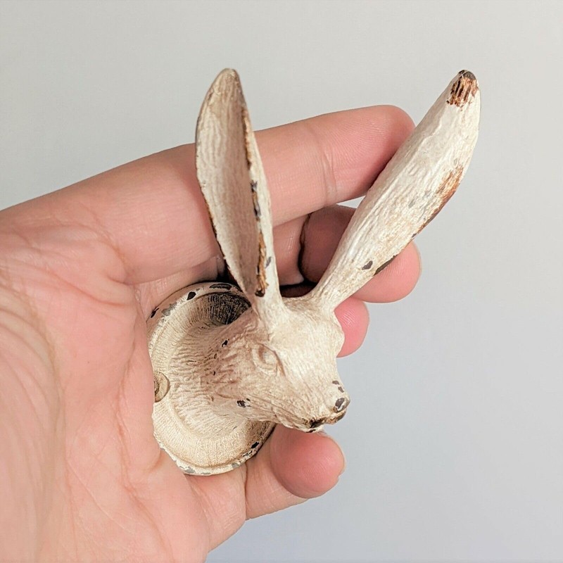 Fyne-Finds Set of 2 Rustic Hare Easter Bunny Coat Hat