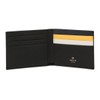 Hazzys (대구신세계)ROWING STRIPE 블랙 로고배색 소가죽 반지갑 HJWA4F506BK (Daegu Shinsegae)