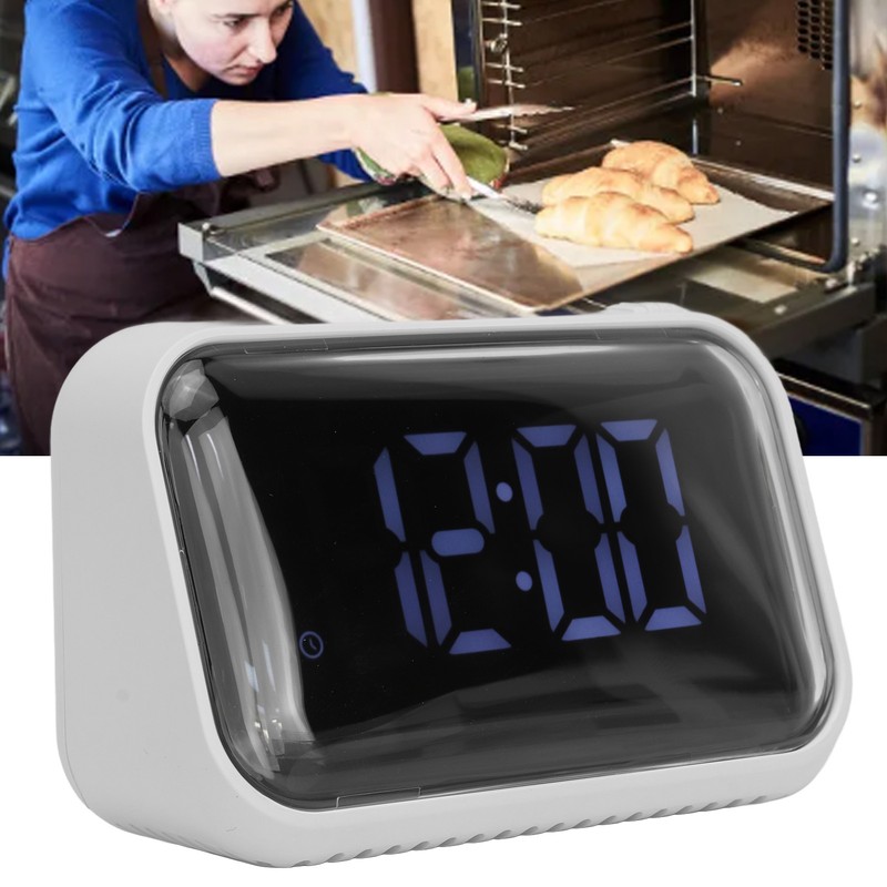 Baking Countdown Timer Silent Scroll Button Timer High Definition LED