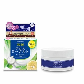 Aloe Made Fermented Gel AY 3.5 oz (100 g) All-in-One (Niacinamide Vitamin C Derivative, Ceramide, Next Generation Retinol), Aloe Yogurt Scent