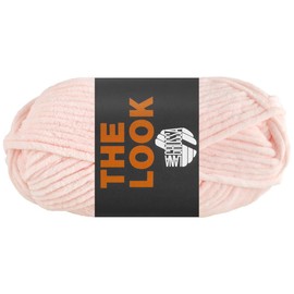 LANA GROSSA The Look Velvety Soft and Sturdy Chenille Yarn Hand Knitting Yarn Made of 100% Polyester 100 g Wool for Knitting and Crocheting 120 m Yarn