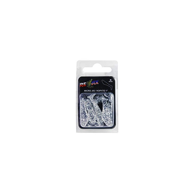 Relax Kopyto 1" 3.5 cm Perch Trout Chub 6 Pieces