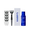 Harry's Shaving Kit for Men - Razor Handle, 5 Razor