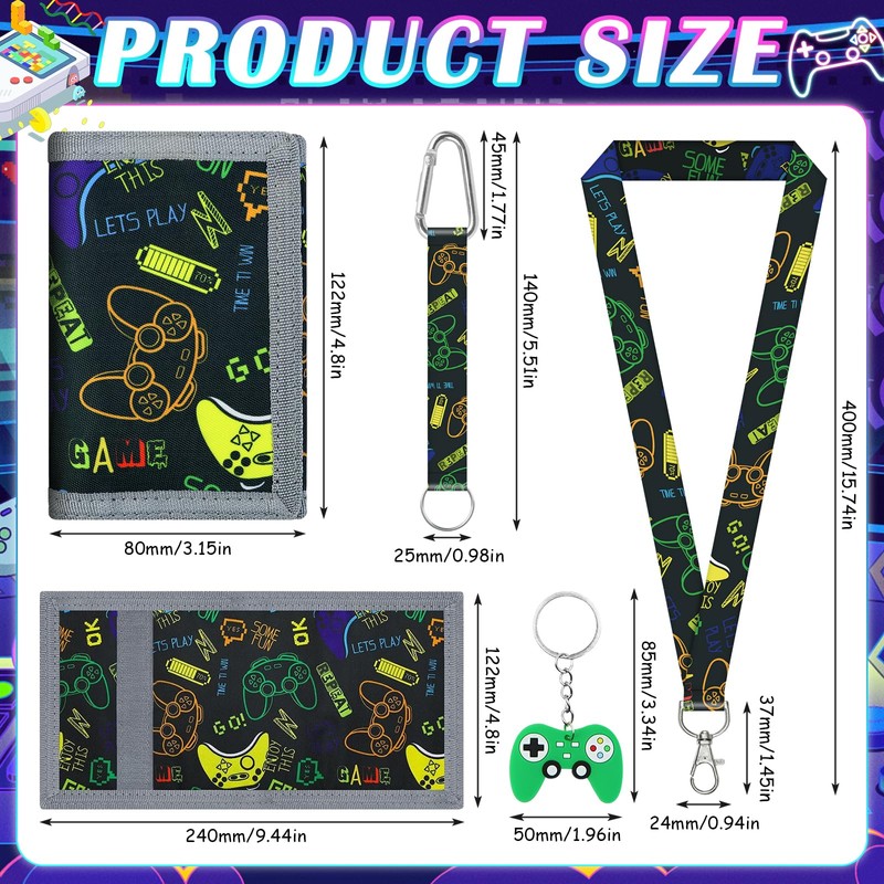 YNOYMO Children's Wallet Boys Mini Wallet Neck Pouch Boys Trifold