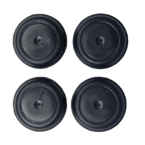Upper Bound Set of 4 Rubber Body Floor Pan Drain Plugs for Jeep Wrangler TJ 1997 to 2006 Models