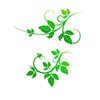 2Pcs Spring Branch Leaf Flower Metal Die Cuts,Spring Flower Leaf