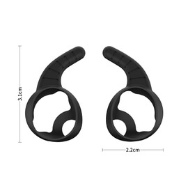 Rqker Ear Hooks Compatible with Beats Solo Buds Earbuds, 5 Pairs Silicone Anti Slip Replacement Earbuds Hooks Earhooks, Compatible with Beats Solo Buds 5 Pairs 5 Colors