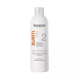 Kerazon Professional Brazilian Keratin Treatment Tratamiento de Keratina Hair Straightening KERAZON - Brazilian Keratin Treatment 4oz