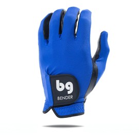 Bender Gloves - Men's Golf Glove, Durable Spandex Material, Unique Golf Gloves Men Right Handed Golfer (Wear On Left)