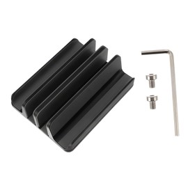 KONTONTY Laptop Desk Stand for Bed Aluminum Notebook Lap Desk Compact Tablet Base