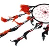 SuSvapnnah Red Black Dreamcatcher Boho Dream Catcher Wall Hanging Window