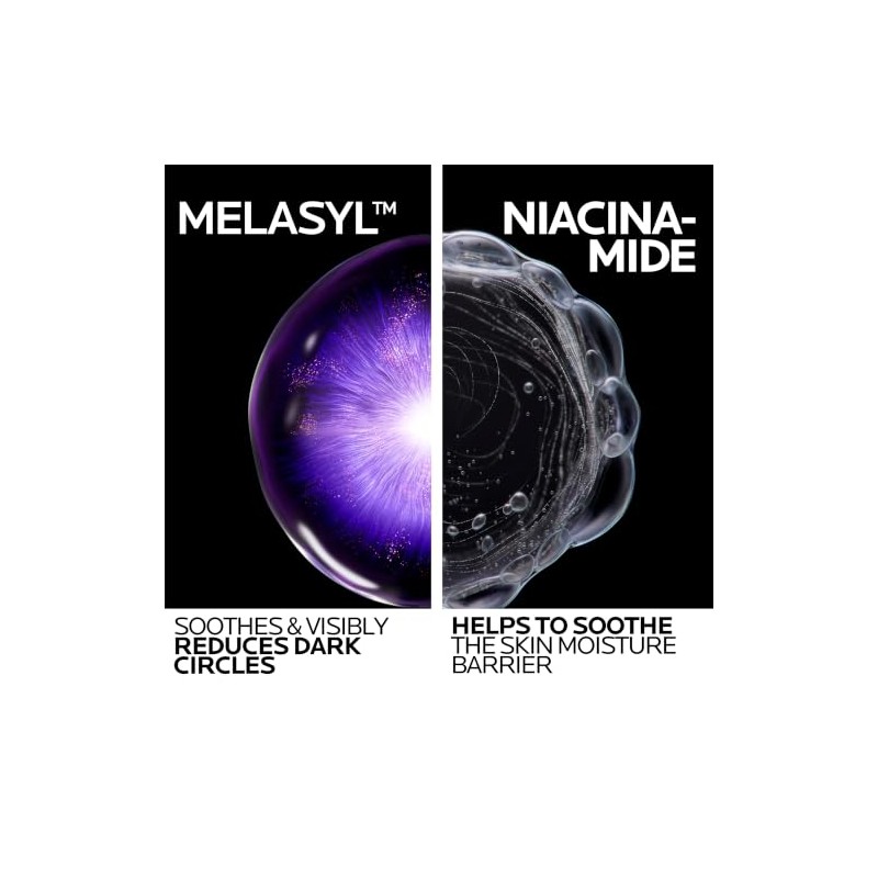 La Roche-Posay MELA B3 Crema contorno de ojos, combate ojeras