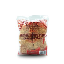 Zona - Spicy Soybean Chips (Keripik Tempe Pedas) 7oz Pack of 1