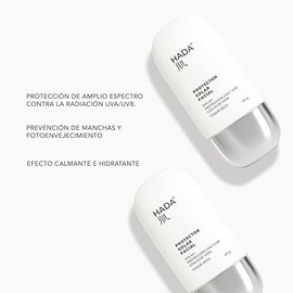 HADA Skincare - Protector Solar Facial FPS 40+ | UVA/UVB · No Graso · Textura Ligera · Uso Diario | Filip Natural
