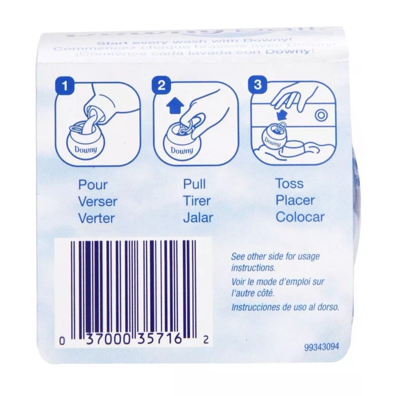 Downy Automatic Dispenser Ball Fabric Softener Dispenser Container NEW