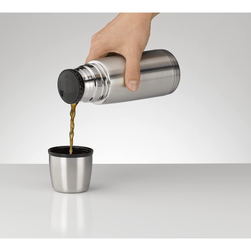 Alfi isoTherm Perfect 5107205035 Vacuum Flask Stainless Steel with Screw