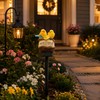 Solar Garden Bird Light for Outdoor Decor – Weather-Resistant Resin