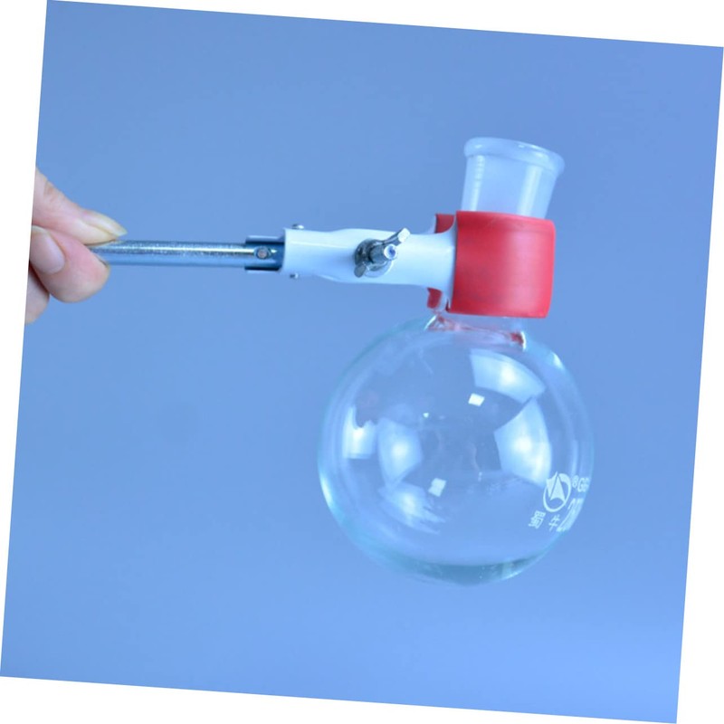 Ipetboom 3pcs Laboratory Flask Clamp Round Bottom Clips for Titration