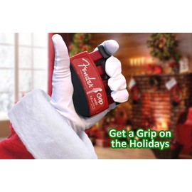 Fender Drip Hand and Finger Exerciser (Hard - 7 lbs / 3.2 kg) – The best ergonomic finger strengthener to improve the performance of all string instruments (guitar, bass, violin, etc.)