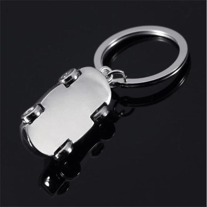 YEHJDSMD Cool Luxury Metal Keychain Car Model Key Chain Key