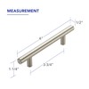 5 Pack 6 Inch Length Kitchen Cabinet Handles with 3.75