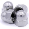 M12 (12mm) Dome Cap Nut - Stainless Steel (A2) (Pack