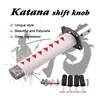 RYANSTAR Gear Shift Knob Sword Shift Knobs Katana Samural Shift