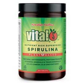 Vital Plant Based Nutrient Rich Superfood Spirulina 300 Tablets