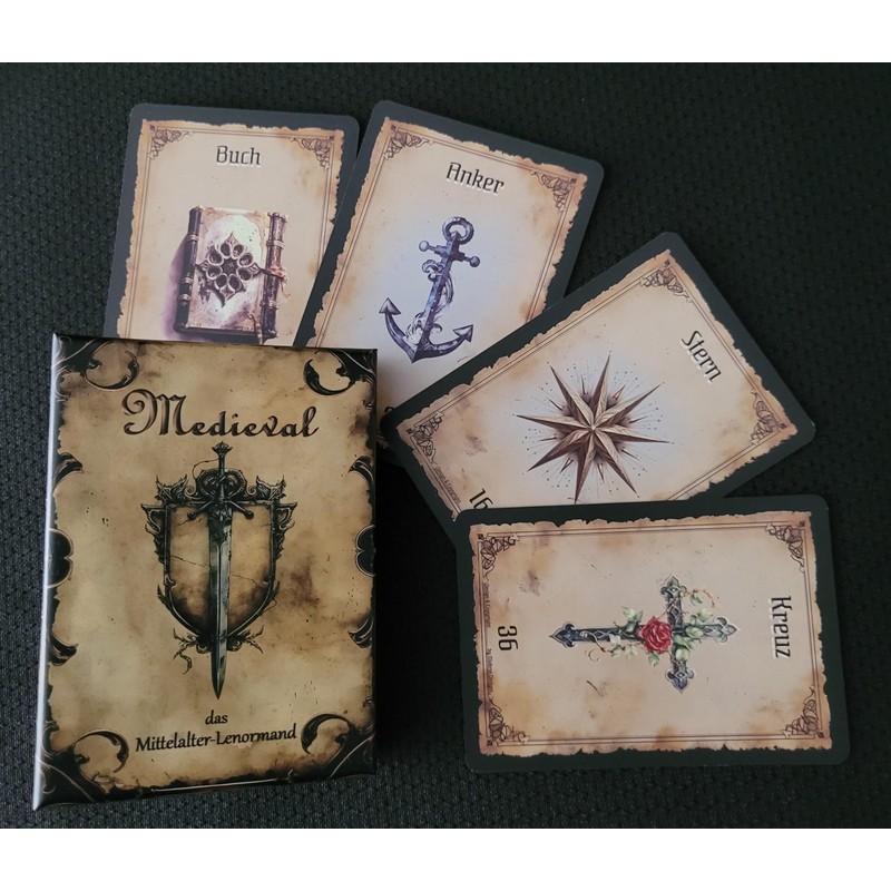 * Medieval - The Medieval Lenormand * - Lenormand Card