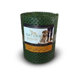 Natura PowerRun 10376807 Outdoor Artificial Grass for Dogs, Turf Grass Patch Blends in with Natural Grass, Keeps Paws and Homes Clean, 1.5 ft. x 15 ft., Green