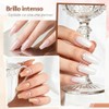 CHERIMOYA Esmalte en Gel Rosa Claro Glitter para Uñas 8m