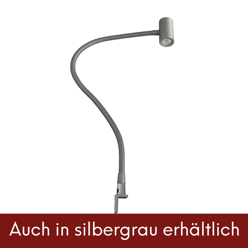 3 W LED Bedside Reading Light Flexible BedSide Lamp Light