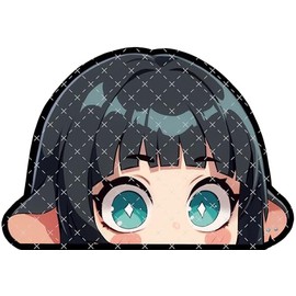 Zenless Zone Zero Peeker Jane Doe Sticker - Gaming Sticker for Car, Side Window - Pack of 2, Cute 13 x 9 cm