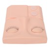 Lash Mannequin Head Replaceable Eyelid Eyelash Extension Practice Makeup Training