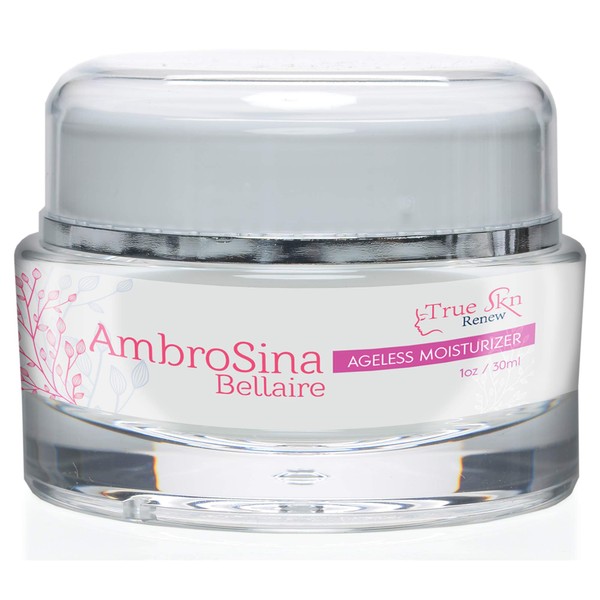AmbroSina Bellaire Skin Cream - Ageless Moisturizer - Support youthful skin while you sleep - Night Cream - Help reverse the appearance of aging with this powerful yet gentle night time moisturizer