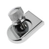 Chrome Rear Seat Screw Bolt Mount Knob Cover For Harley