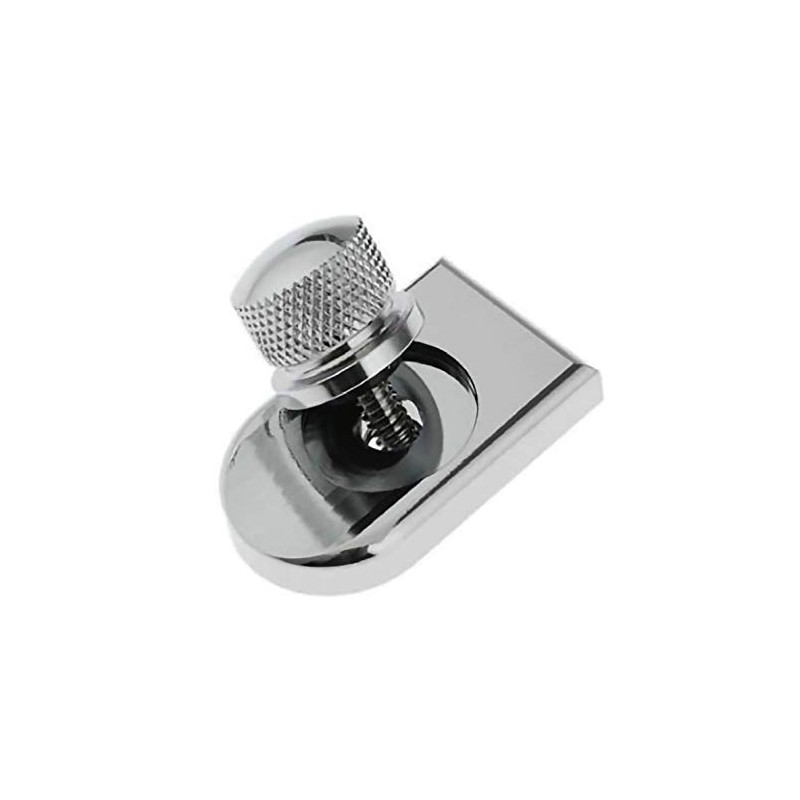 Chrome Rear Seat Screw Bolt Mount Knob Cover For Harley