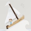 Le Toy Van Wooden Sailing Boat & Captain, Fuel Imagination